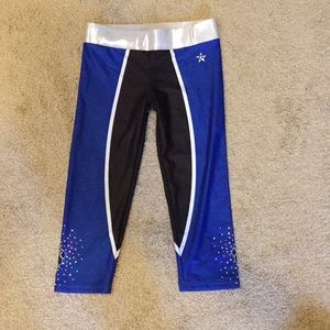 New CA cheer athletics triple threat leggings AS